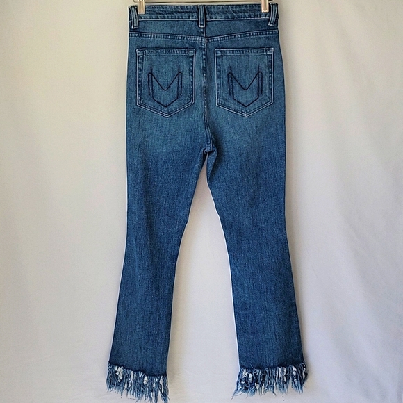 Show Me Your Mumu Brooklyn High Rise Distressed Jeans Size 29 - Picture 5 of 15